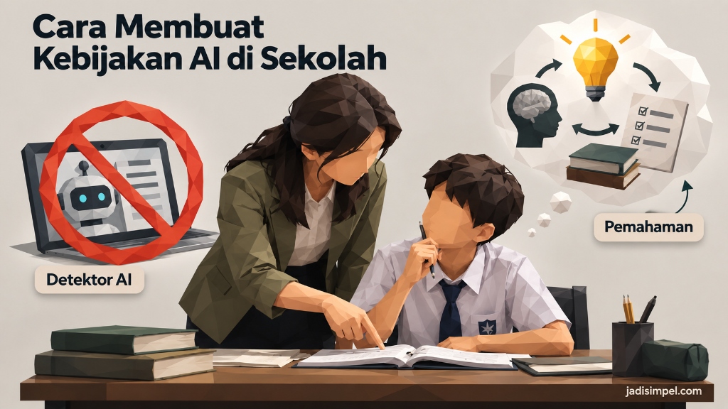 Cara Membuat Kebijakan AI di Sekolah: panduan 7 keputusan penting bagi guru, siswa, dan pimpinan sekolah
